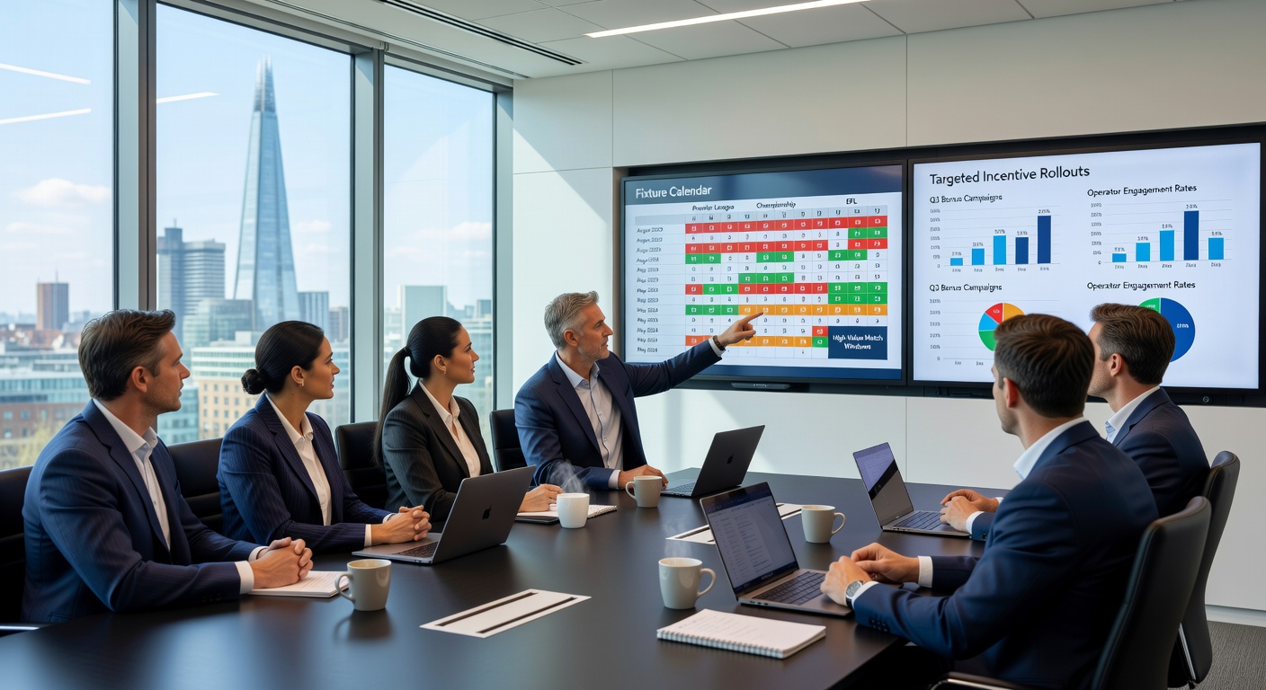Operators analyzing sports schedules to time bonus deployments