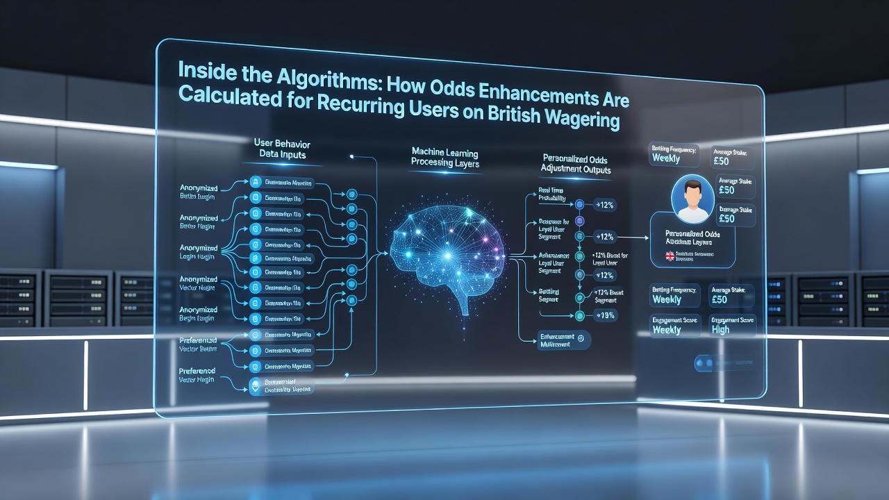 Dashboard view illustrating real-time odds calculation engines and user segmentation analytics