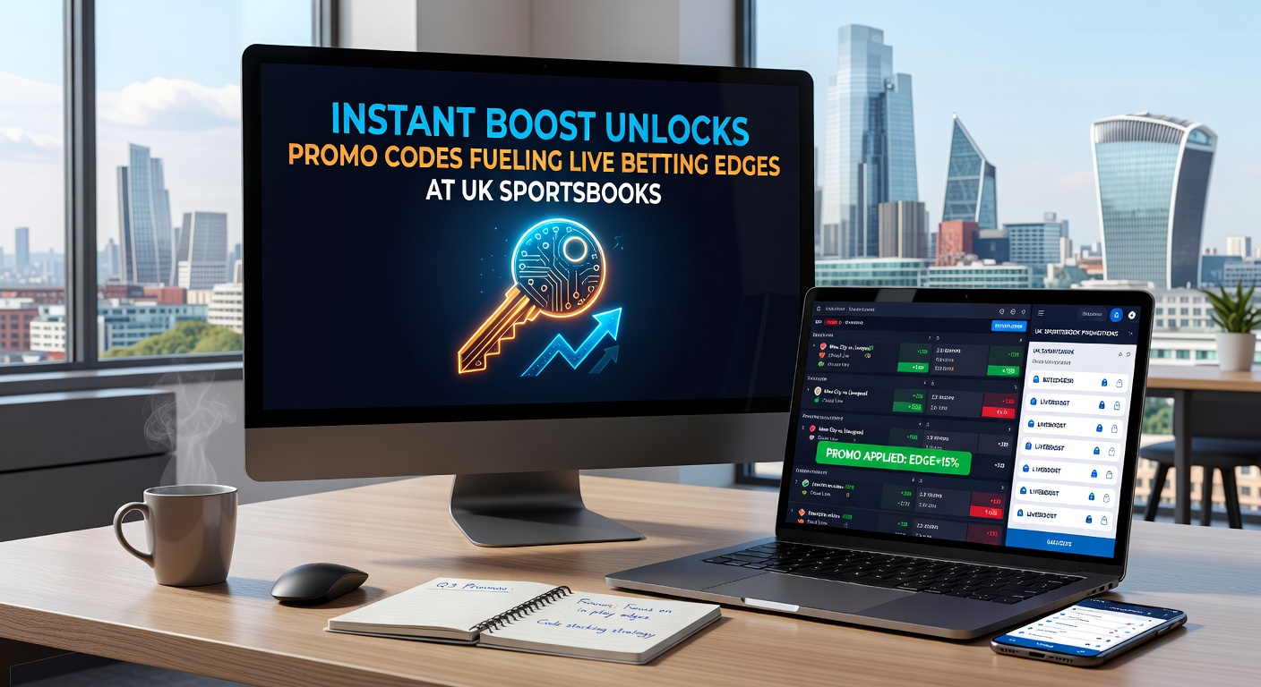 Mobile app interface displaying an active instant boost promo code applied to live horse racing odds, with enhanced payout highlighted